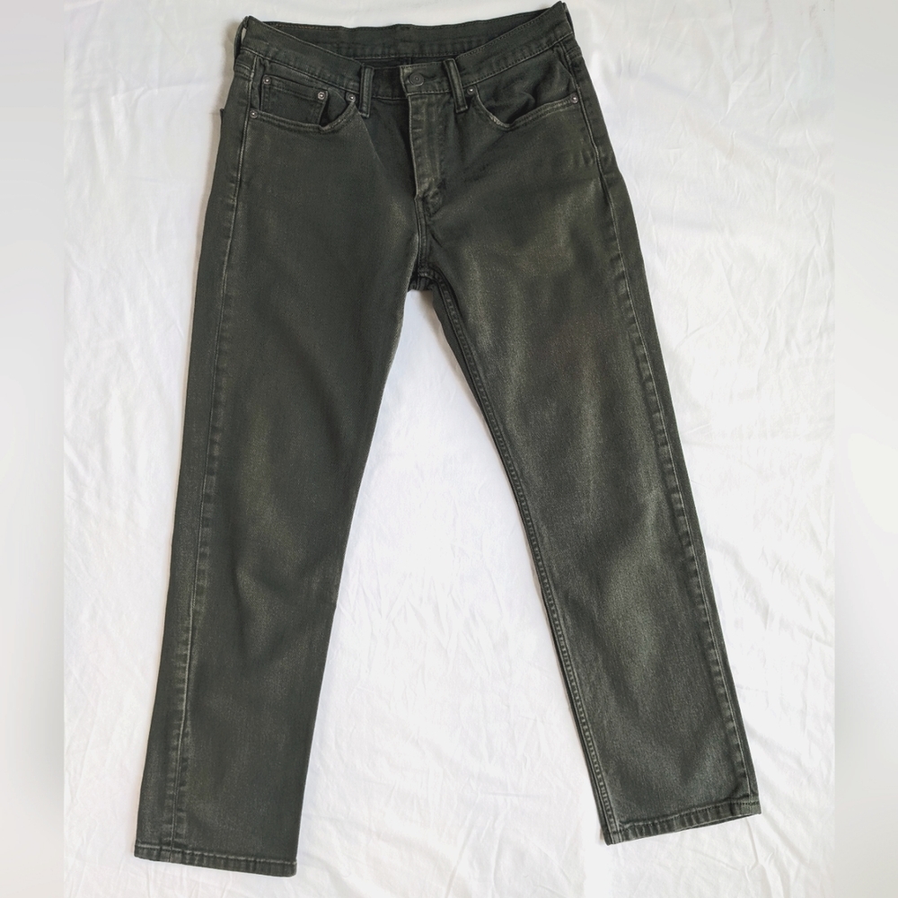 Men's Levis 514 Straight Fit Jeans Size 30x30, Grey